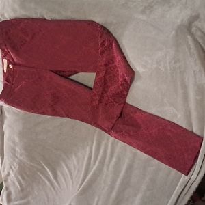 Michael Kors  4  burgundy